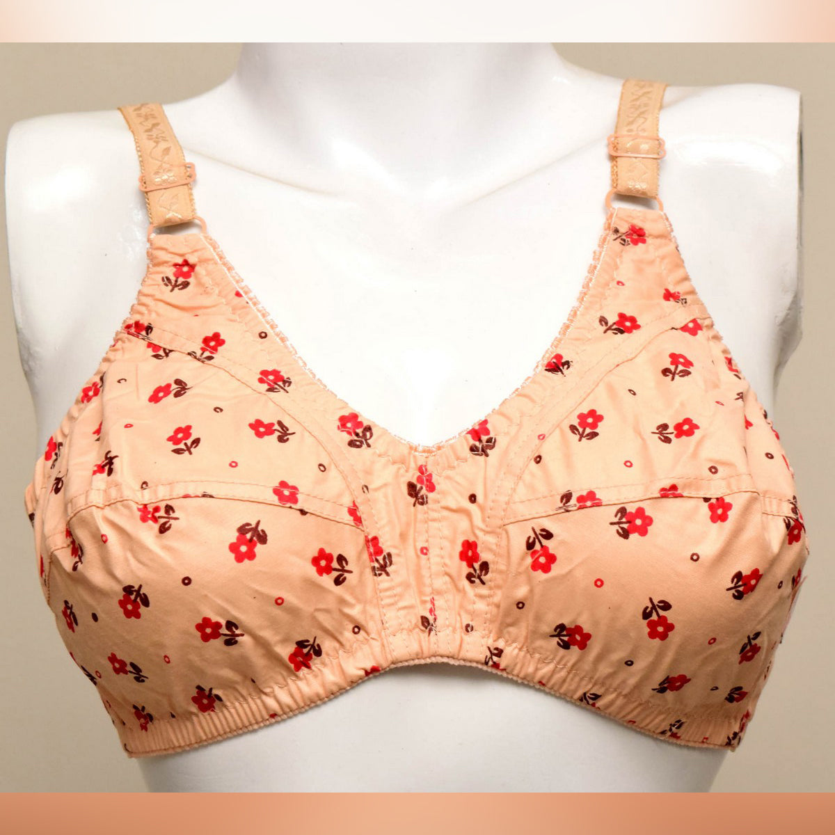 Cotton Local Print Bra – Soft, Breathable Everyday Comfort