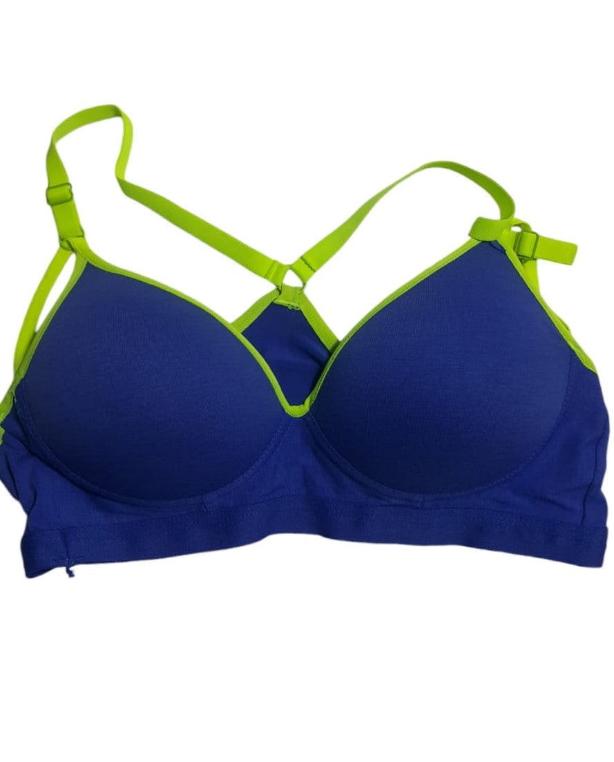 Stretchable Sports Bra | Padded Gym Bra for Women | Workout Fitness Bra