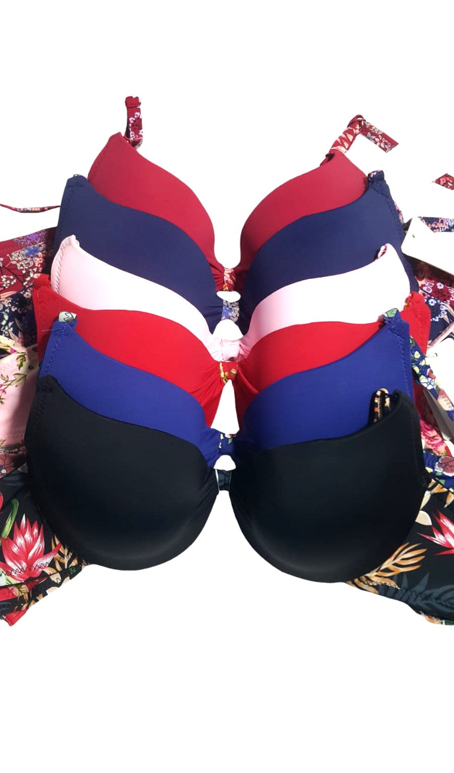 Stylish Printed Push-Up Bra – Comfort & Lift with Trendy Prints