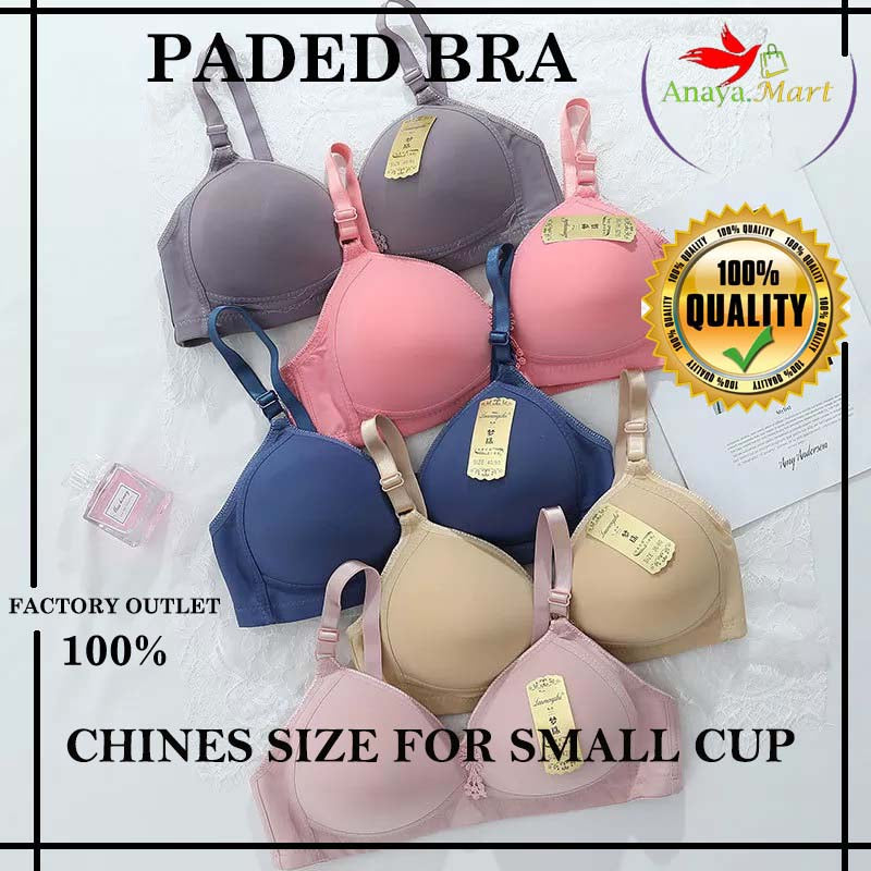 Padded Bra – Small Cup | Plain Color Everyday Comfort
